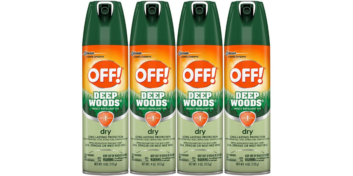 8 Best Off Deep Woods Insect Repellent Vlll Dry for 2024