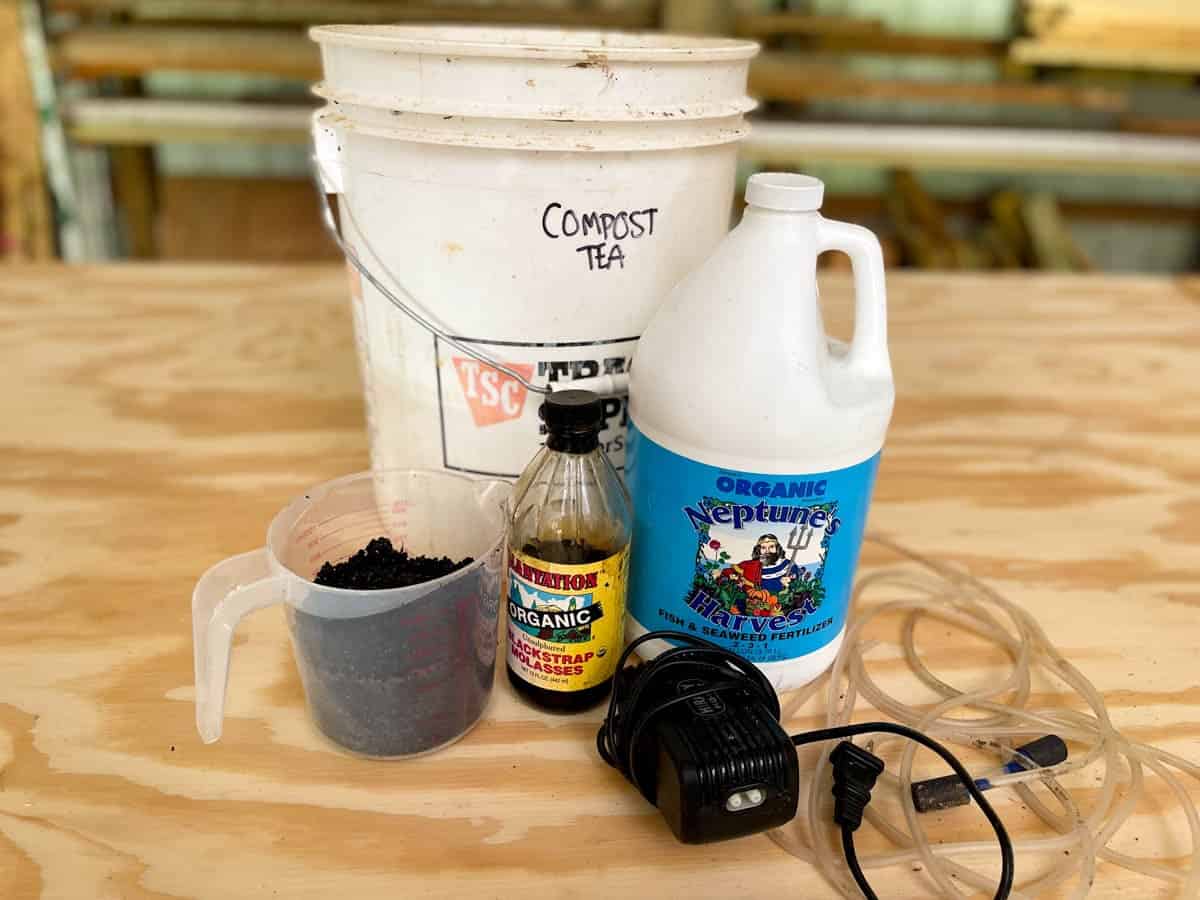 How Much Molasses To Use In Compost Tea