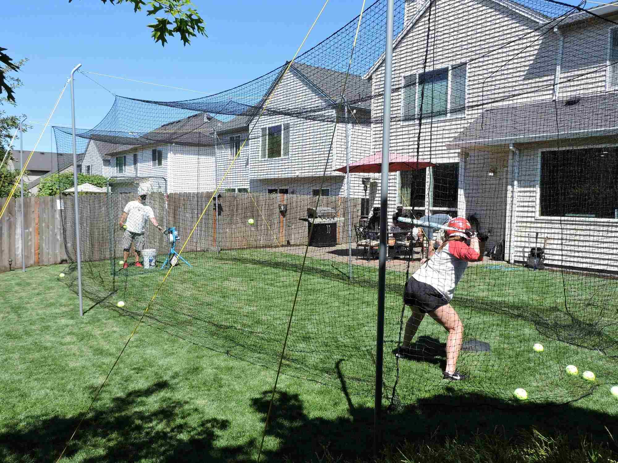 How To Build A Backyard Batting Cage