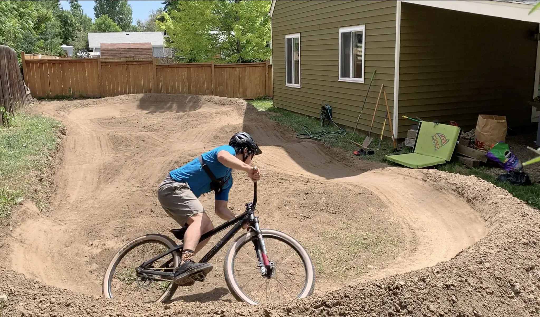 How To Build A Dirt Bike Track In Your Backyard