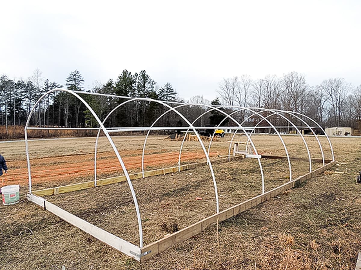 How To Build A Greenhouse With PVC Pipe