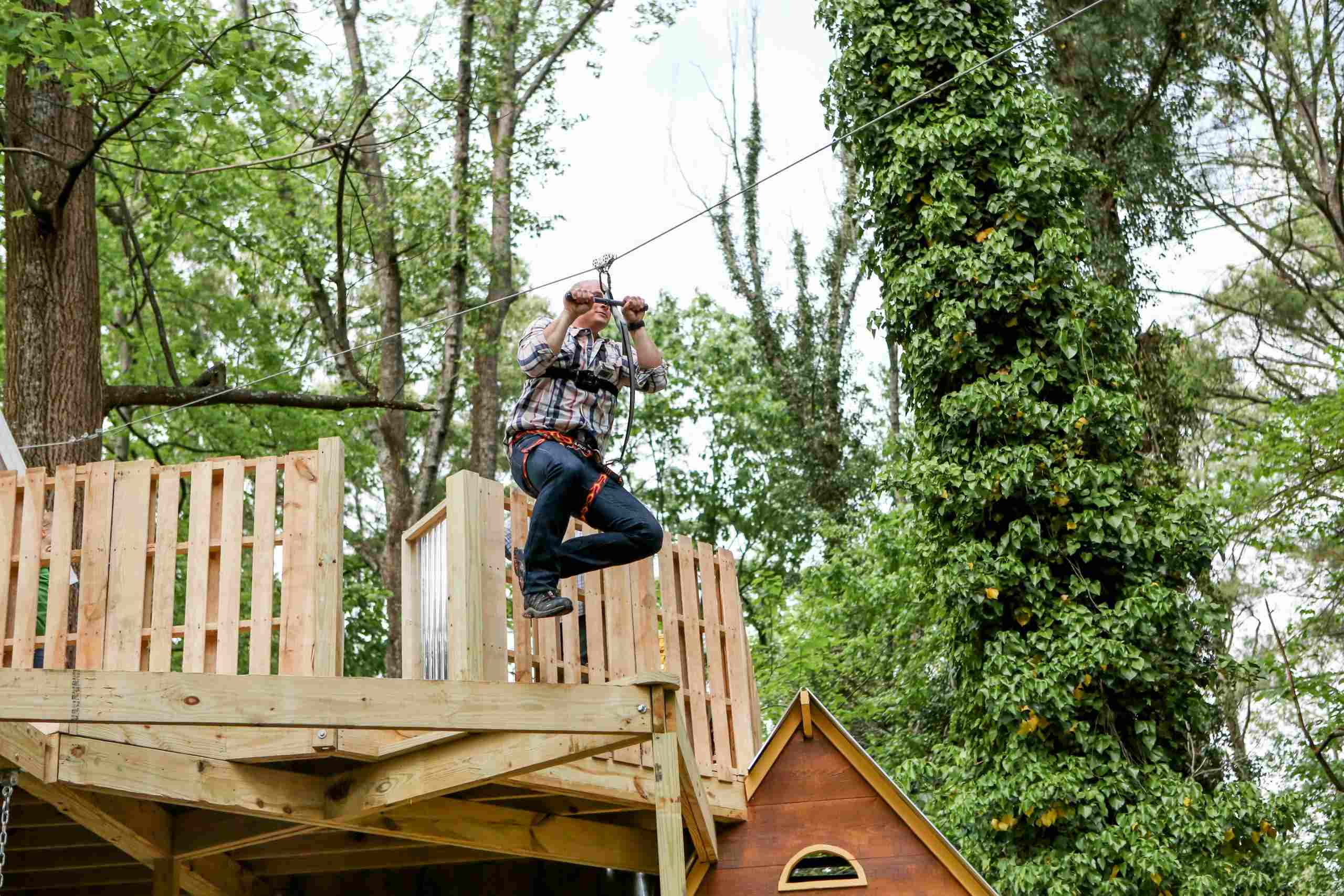 How To Build A Zipline In Your Backyard