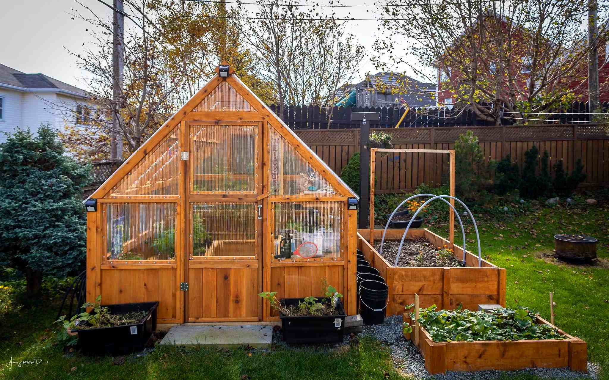 How To Build Backyard Greenhouse