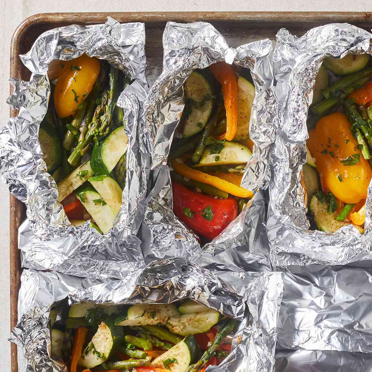 How To Grill Vegetables In Foil