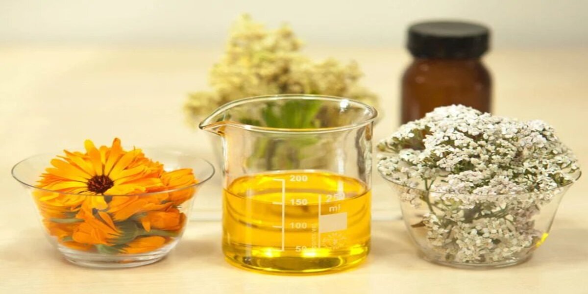 How To Infuse Oil With Herbs For Hair