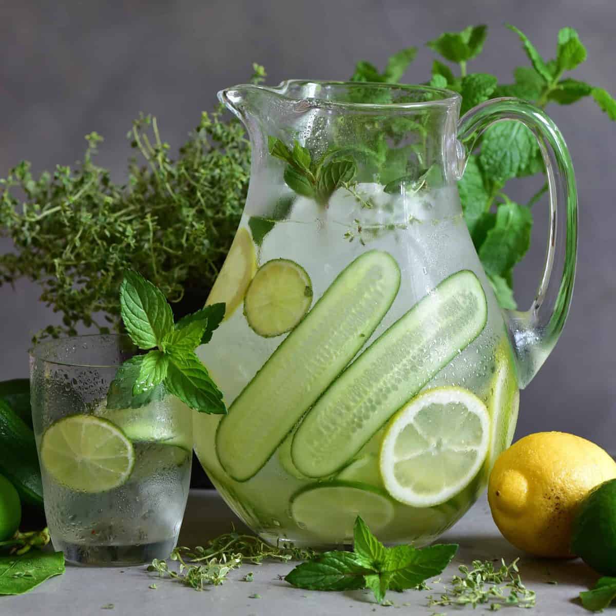 How To Infuse Water With Herbs