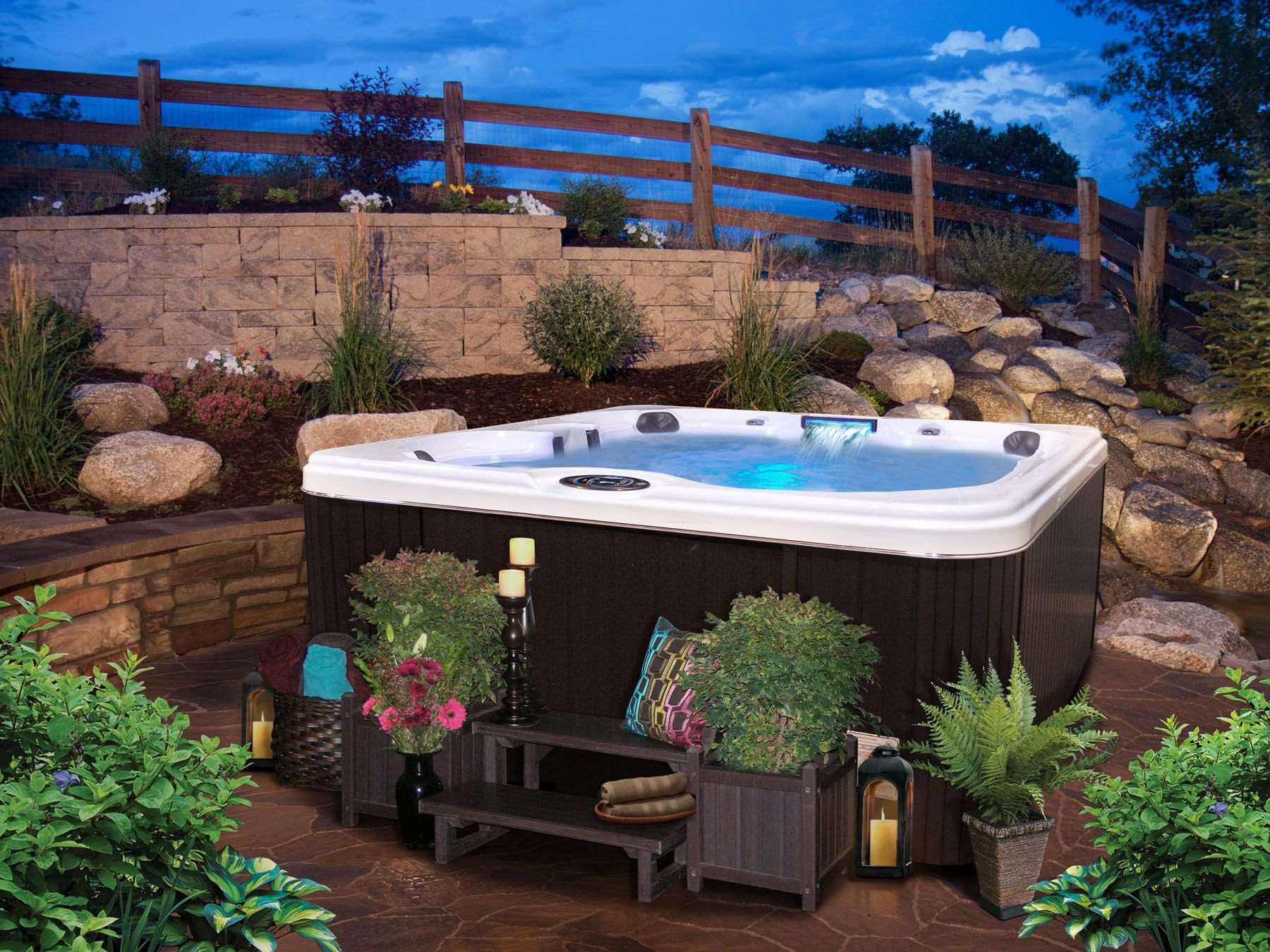 How To Install Hot Tub In Backyard