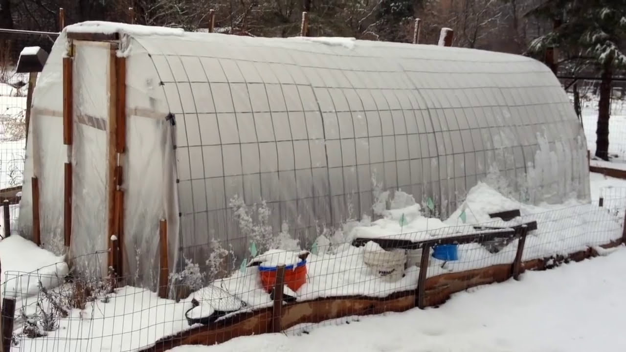 How To Make A Greenhouse For Winter