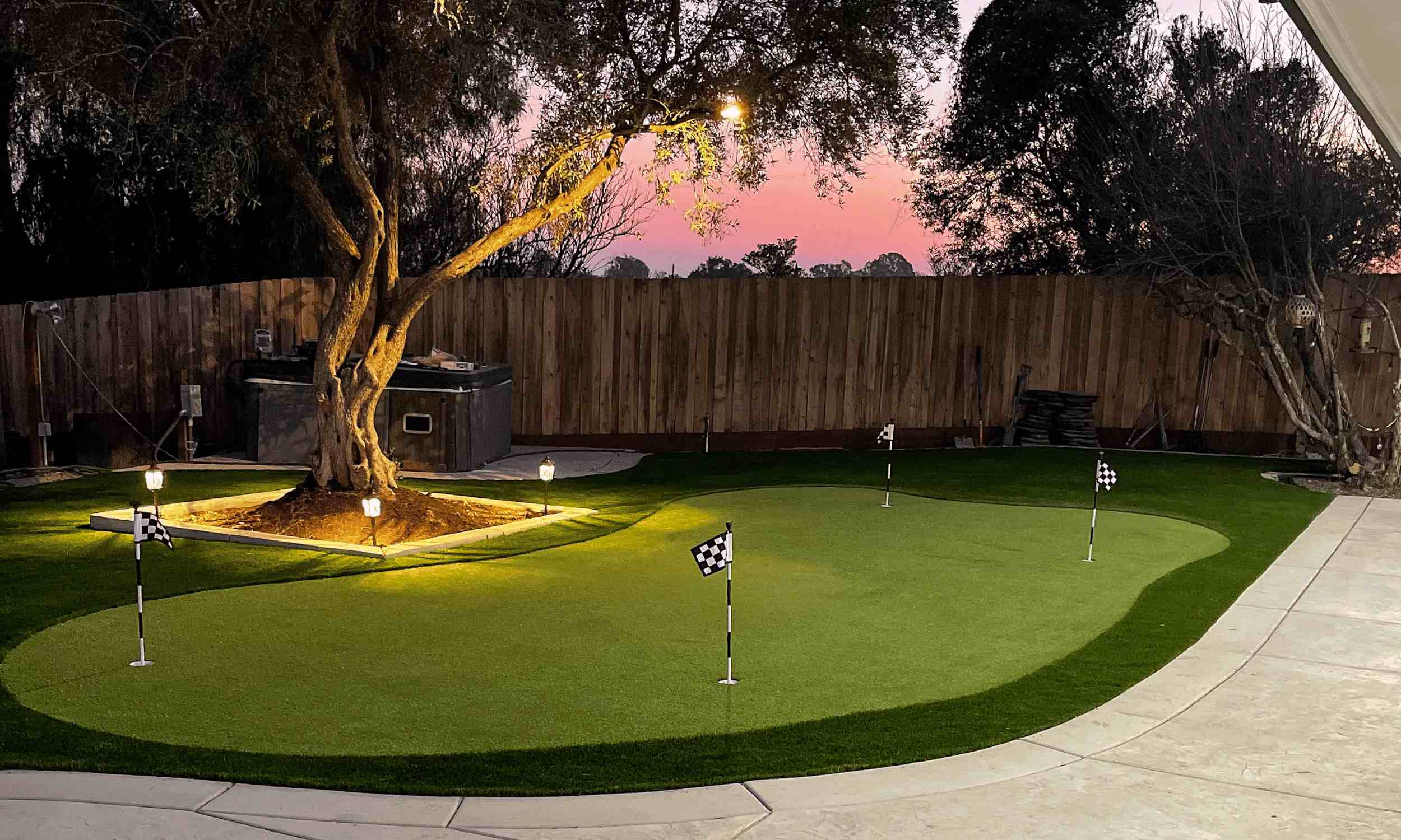 How To Make A Putting Green In The Backyard