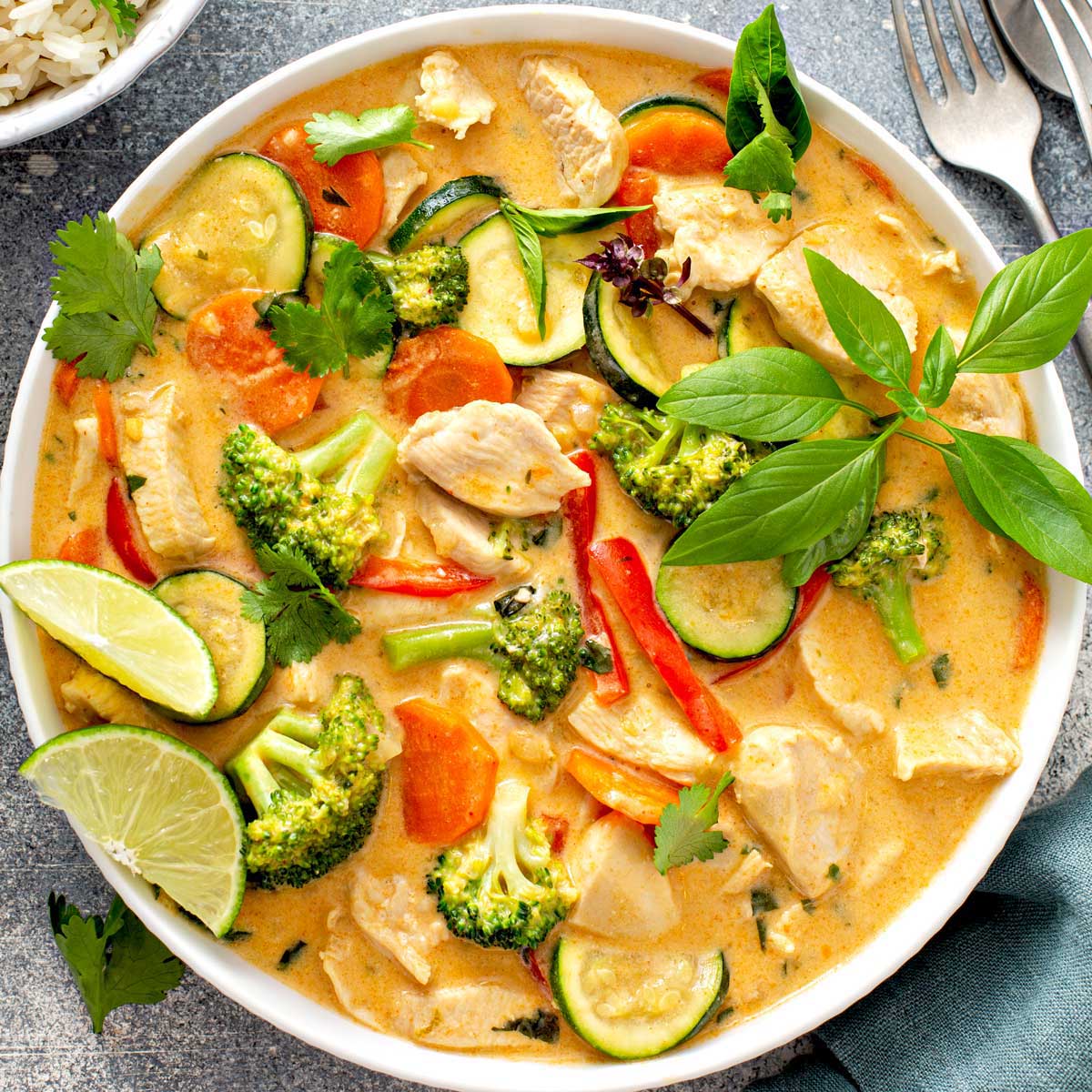What Vegetables Go With Chicken Curry