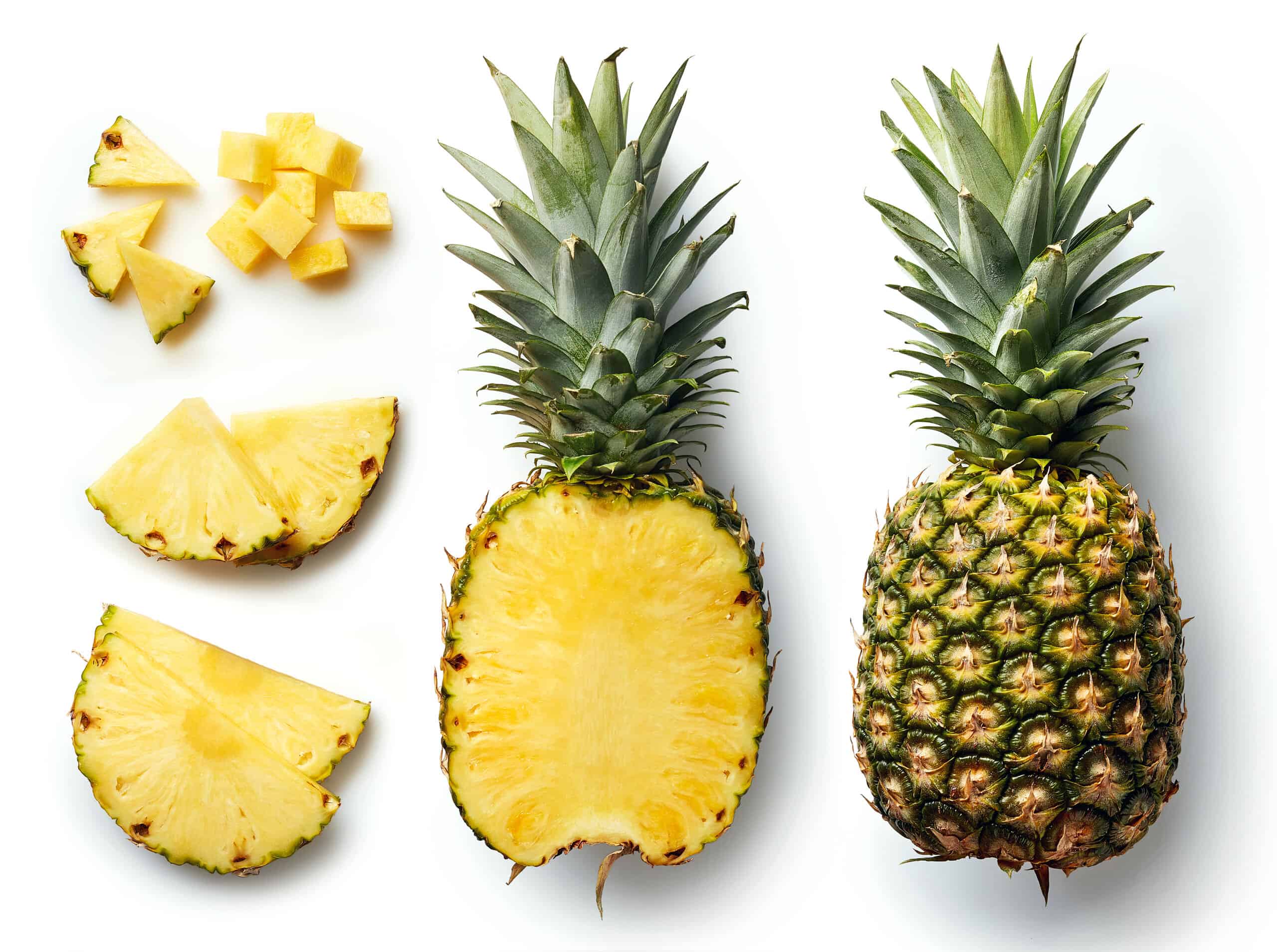 Where Are The Seeds In A Pineapple
