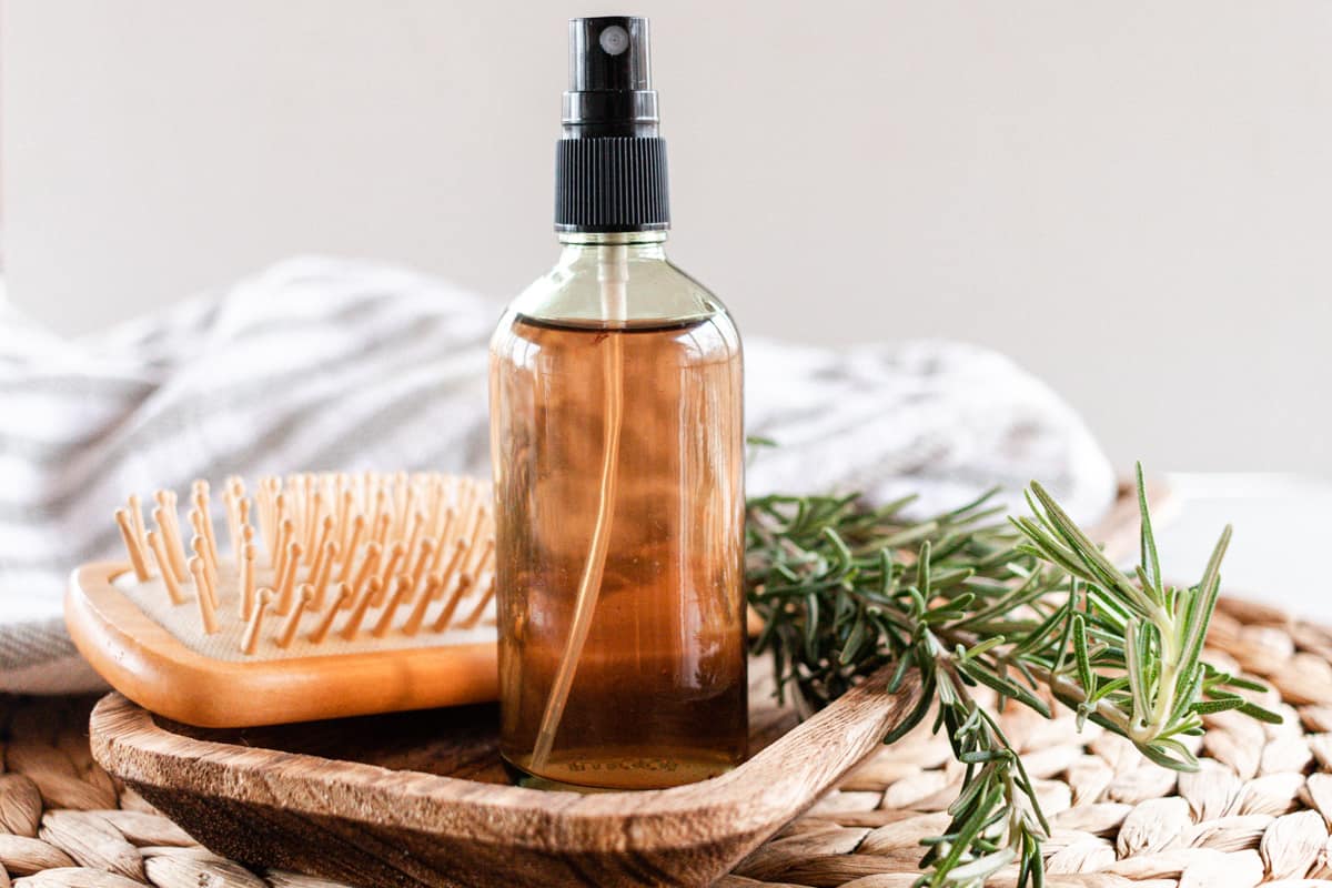 How To Do A Rosemary Hair Rinse